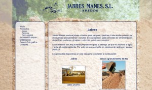Screenshot web Jabres Manes